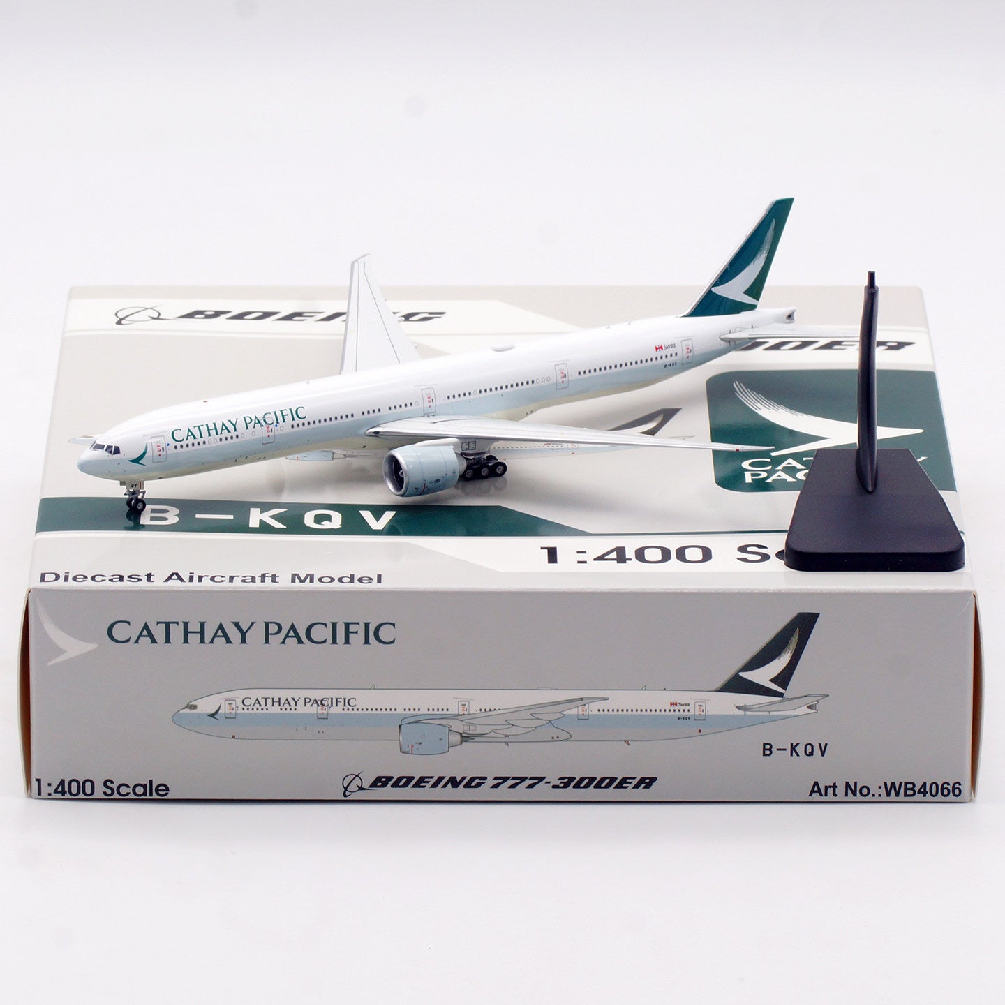 1/400 Cathay Pacific B777-300ER B-KQV WB4066 - cover